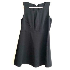 MAURICES Sleeveless Textured Black Sheath Dress